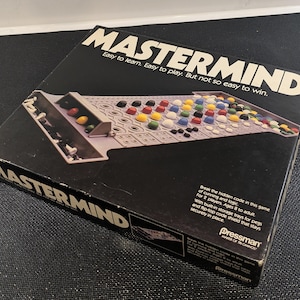Vintage Mastermind-spel av Pressman 1981
