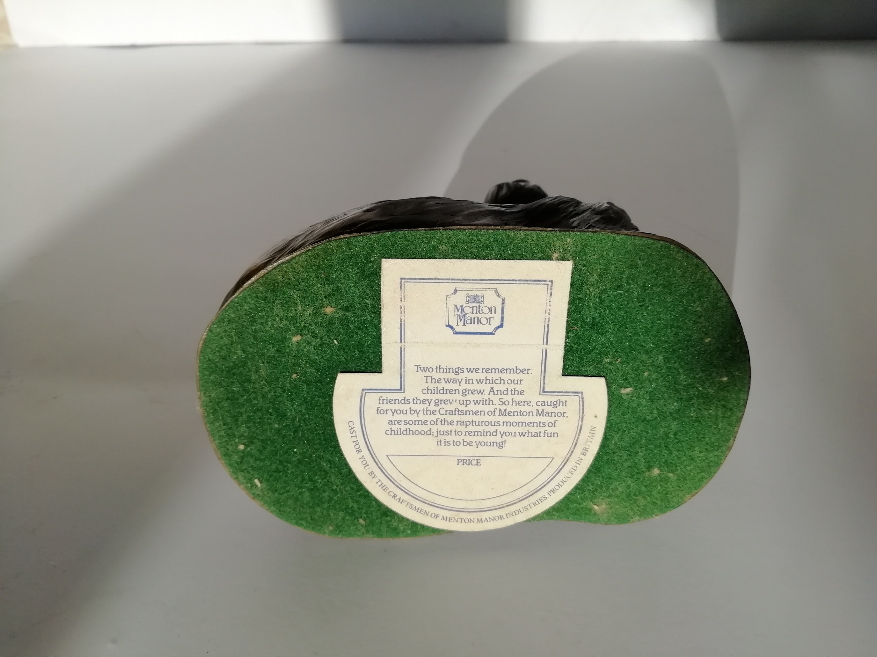 Bronze Figurine From Menton Manor of Boy With Dog Etsy UK