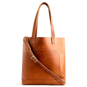 Leather Tote Bag, Large Brown Tote Carry All, Handbag, Weekend Bag, Best Gift For Women, Christmas Gift