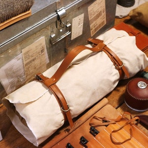 Echtleder Yoga Decke Gürtel Leder Picknickdecke: Hochzeitsjubiläum Geschenk & Praktische Weihnachts Aufbewahrung. Verstellbarer Gürtel