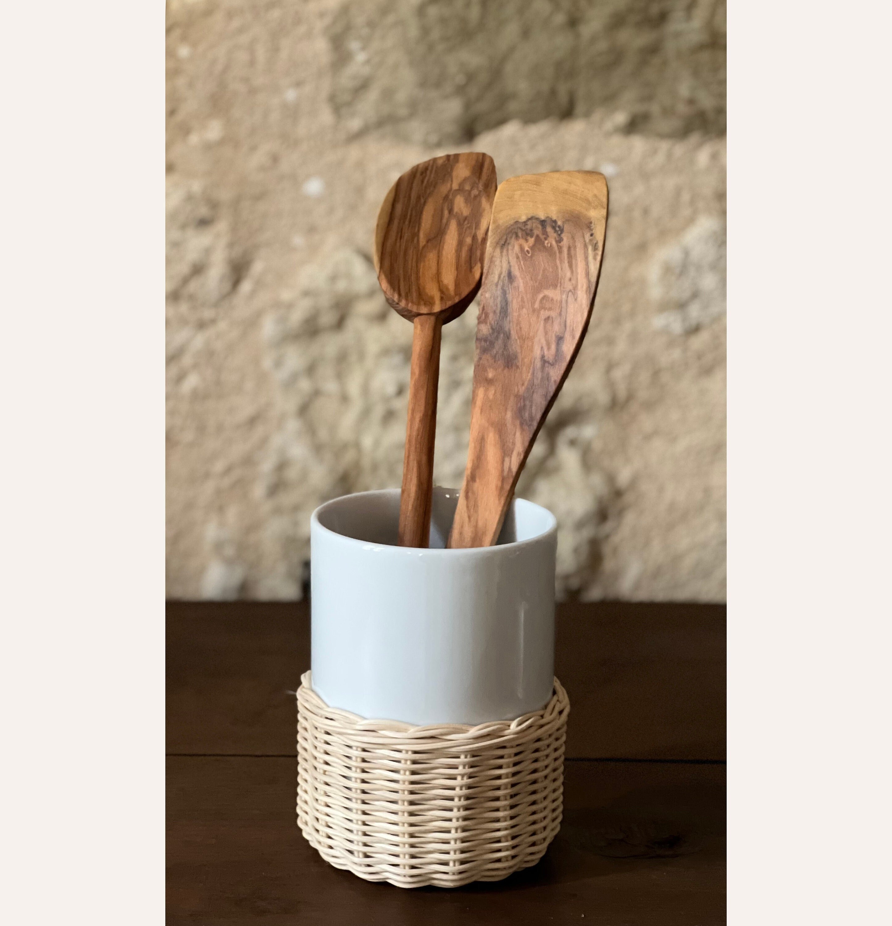 Ensemble de chaises et table en rotin naturel - Chez Dar Rotin