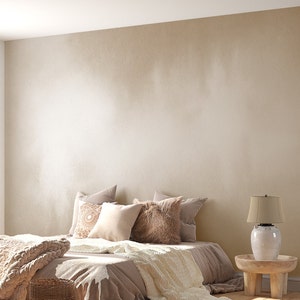 Neutral Beige Watercolor Wallpaper - Ombre Peel & Stick, High-Quality, Unique, Elegant Design, Fresh Look