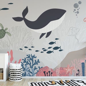 Papel pintado de pared de cemento gris industrial / Arte de pared de vinilo  autoadhesivo personalizado / Decoración de moda para el hogar y la oficina  -  México