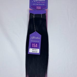 Yaki Haarverlängerungen: 100% Echthaar Bundles - Natürlich Schwarz