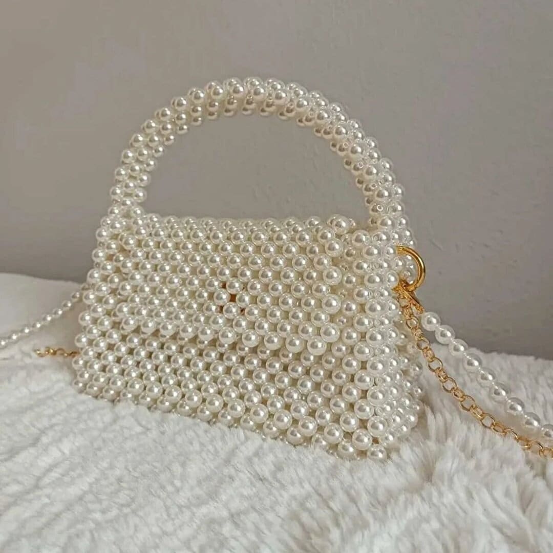 Pearl Bag Chain, Pearl Bag Strap, DIY Bag Chain 