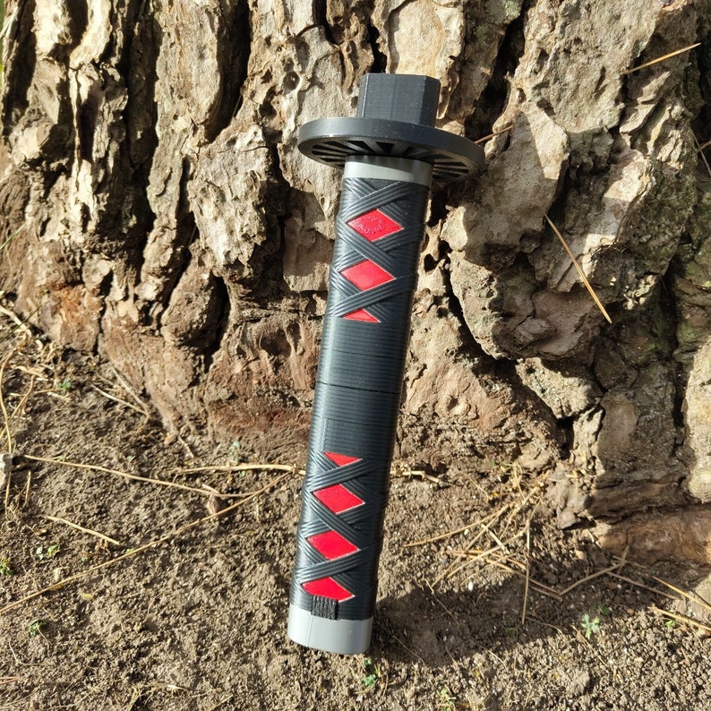 Tanjiro Demon Slayer Katana Extendable Katana Kimetsu No Yaiba Etsy