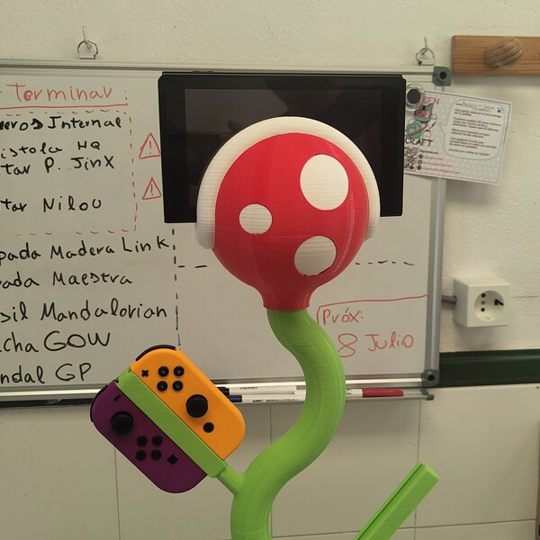 Piranha Plant Switch Stand Etsy