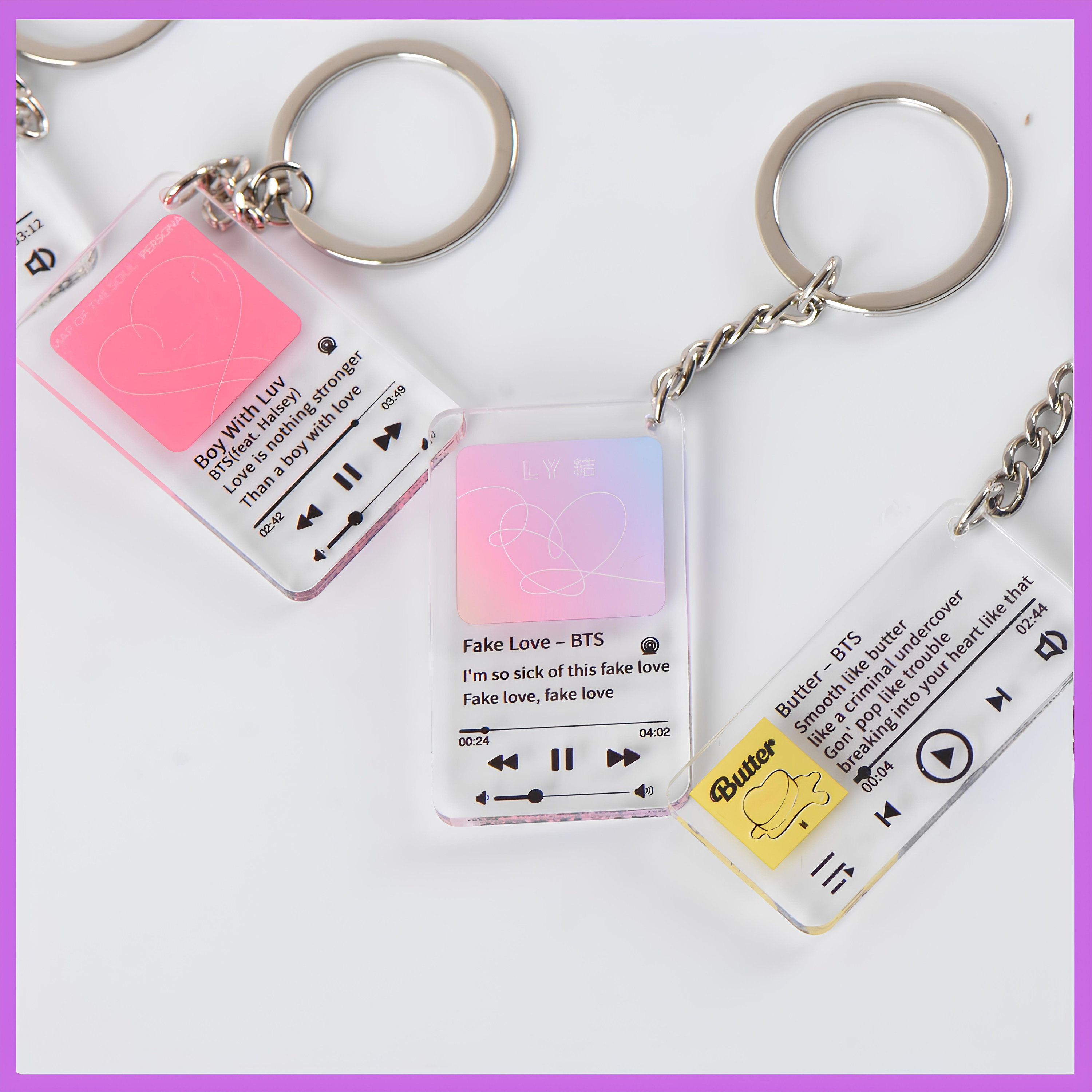 BTS Song Keychain Custom Bts Key Chain Stray Kids KPOP Keychain Bangtan Boys Army Fan Gift Bts Merch Augustd Merch Suga Tour Etsy UK