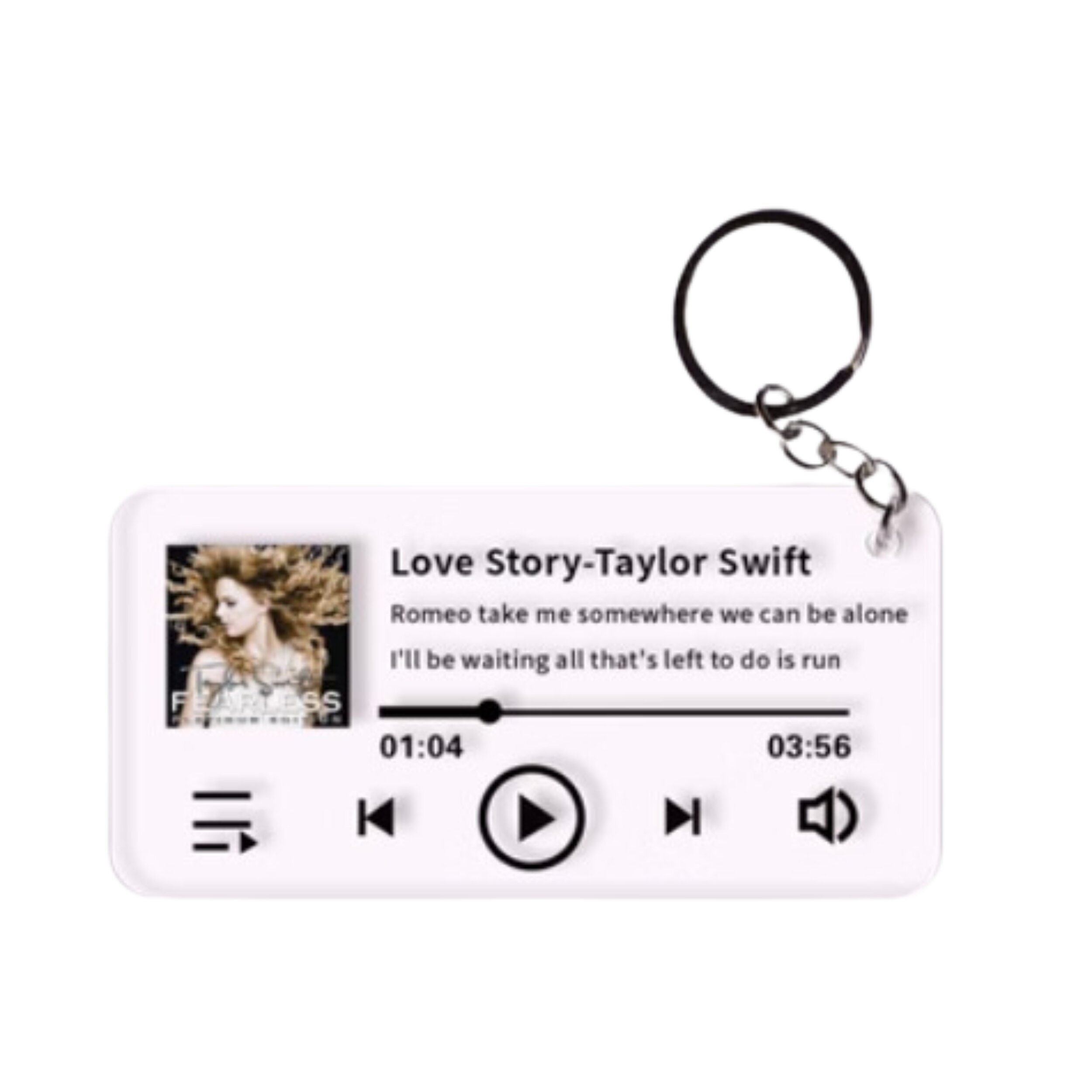 Custom Taylor Swift Key Chain Taylor Swiftie Merch Song Etsy