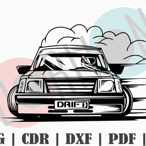 Drift Design SVG, Customize Gift Svg, Vinyl, Bundle Cut File, Svg, Pdf, Ai Printable Design Files