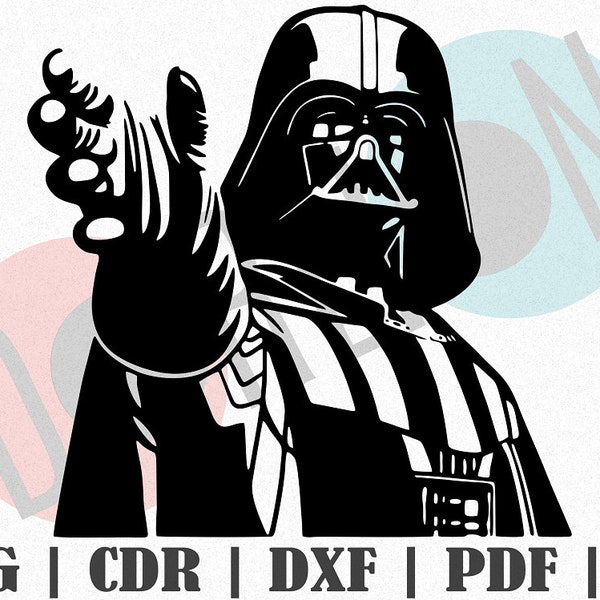 Darth Vader design SVG, Customize Gift Svg, Vinyl, Bundle Cut File, Svg, Pdf, Ai Printable Design Files