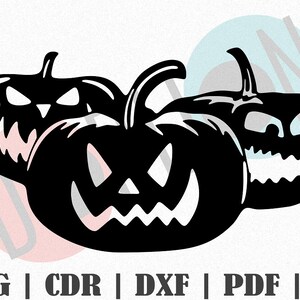 Halloween Pumpkins Design SVG, Customize Gift Svg, Vinyl, Bundle Cut File, Svg, Pdf, Ai Printable Design Files