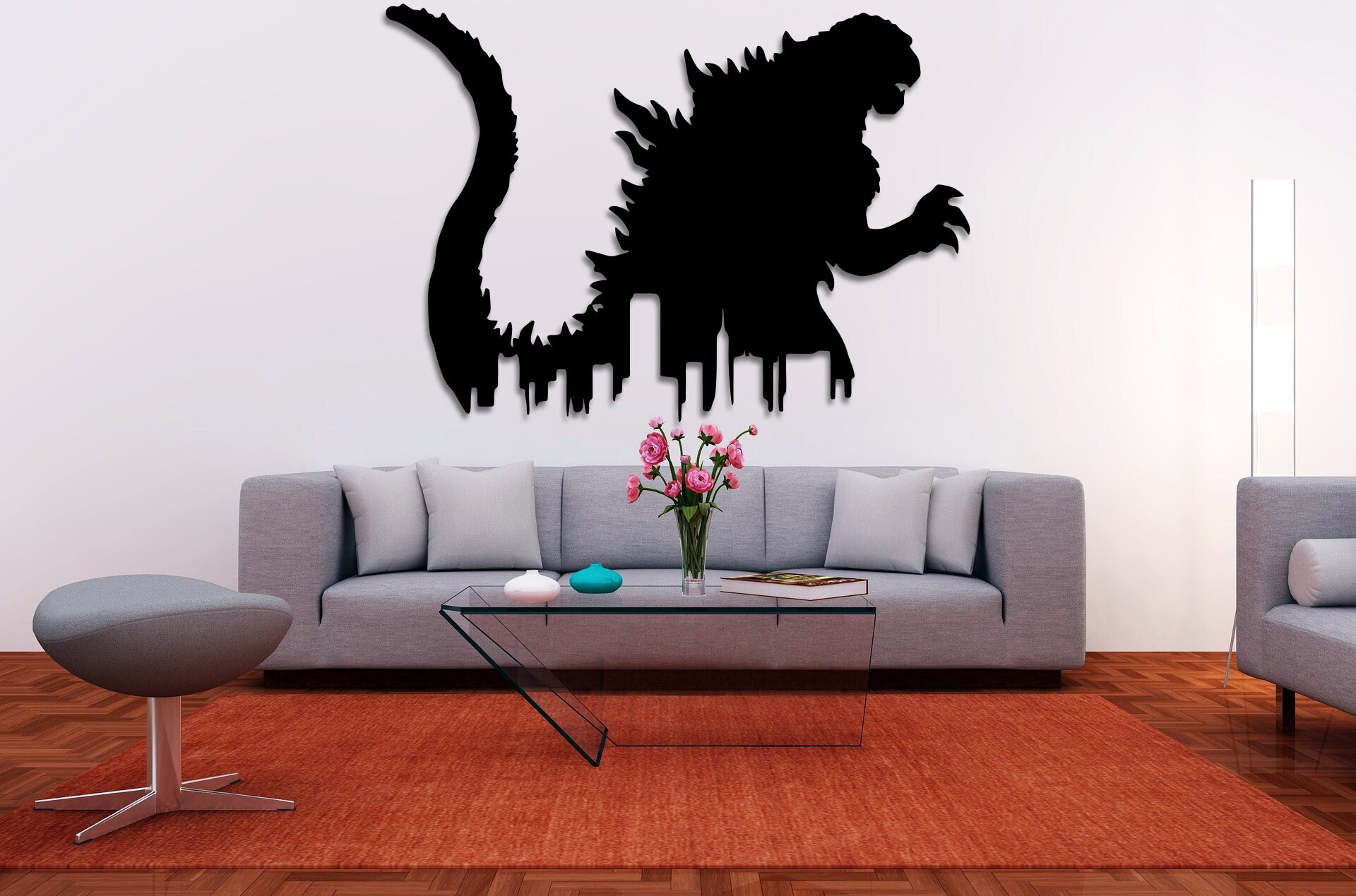 Godzilla Design SVG Customize Gift Svg Vinyl Bundle Cut - Etsy