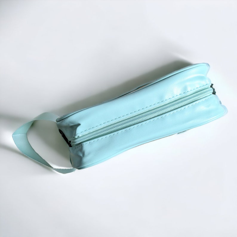 Estuche de inhalador transparente personalizado con asa / bolsa de medicamento / bolsa espaciadora de inhalador / bolsa impermeable imagen 4