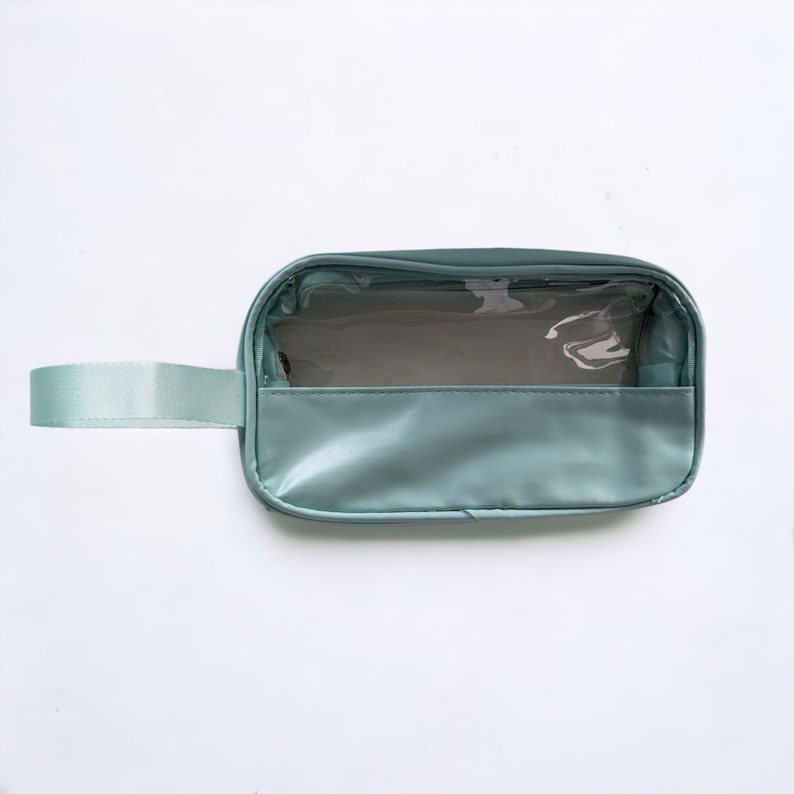 Personalised Clear Inhaler Case With Handle Medication Pouch Inhaler Spacer Pouch Waterproof Bag image 6