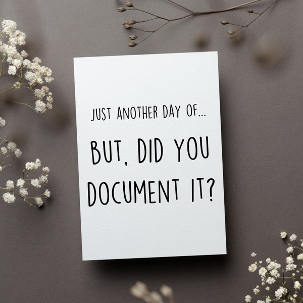 Hr Greeting Card Etsy