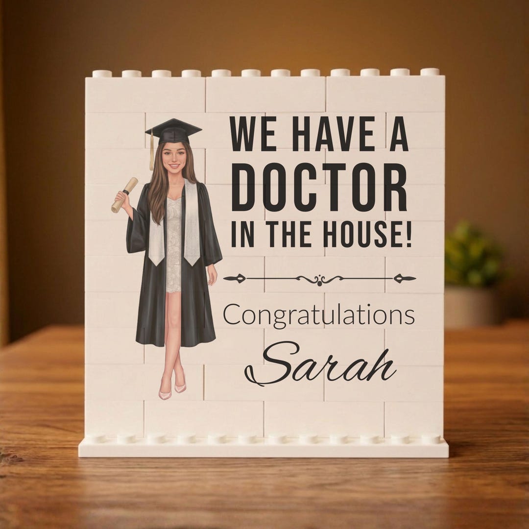 Personalized Doctor Graduation for Daughter Building Block, We Have A ...