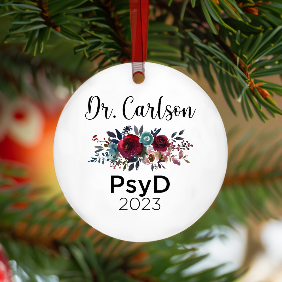 Psyd Graduation Personalized Psyd Graduation for Her Ornament, Psyd Graduate Women Gift ...