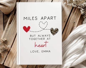 Personalized Deployment For Him Journal, Military Going Away Gift, Air Force Christmas Journal, Valentines Long Distance Husband Notebook