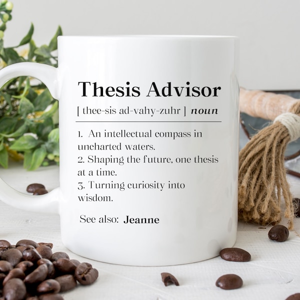 thesis advisor gift