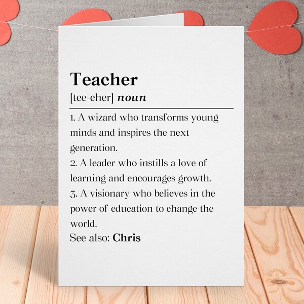 Teacher Birthday Etsy