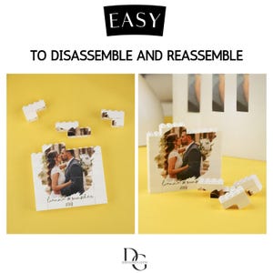 Personalized Difference Maker Definition Building Block, For Coworker Thank You Puzzle Gift, Mentor Appreciation Desk Decor, Employee Sign Bild 3