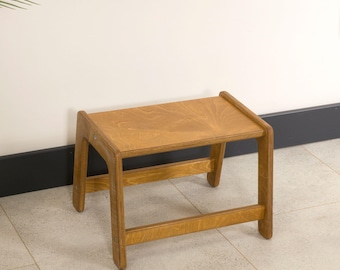One or Two Step Stool for Kids, Wooden Kitchen Stools Toddler Chair and Desk Montessori Furniture for Children