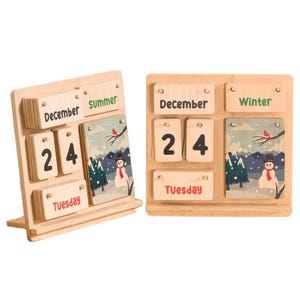 Montessori Calendar for Kids 🌿

Personalized Wooden Perpetual Calendar – Educational Learning Toy for Toddlers & Preschoolers

Make learning fun and interactive with this beautifully crafted Montessori-inspired wooden desk calendar! Designed to help kids explore the days, months, and seasons, this perpetual calendar turns daily routines into engaging learning moment
