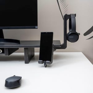 Dual Monitor Stand Riser with Drawer – Wooden Laptop Organizer & Desk Setup Shelf 🌿

Upgrade your workspace with our dual monitor stand riser, designed by the Wood and Science Team. This wooden desk organizer combines practicality, safety, and customization, making it perfect for home offices, gamers, and creative professionals.