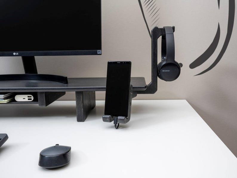 Dual Monitor Stand Riser with Drawer – Wooden Laptop Organizer & Desk Setup Shelf 🌿

Upgrade your workspace with our dual monitor stand riser, designed by the Wood and Science Team. This wooden desk organizer combines practicality, safety, and customization, making it perfect for home offices, gamers, and creative professionals.
