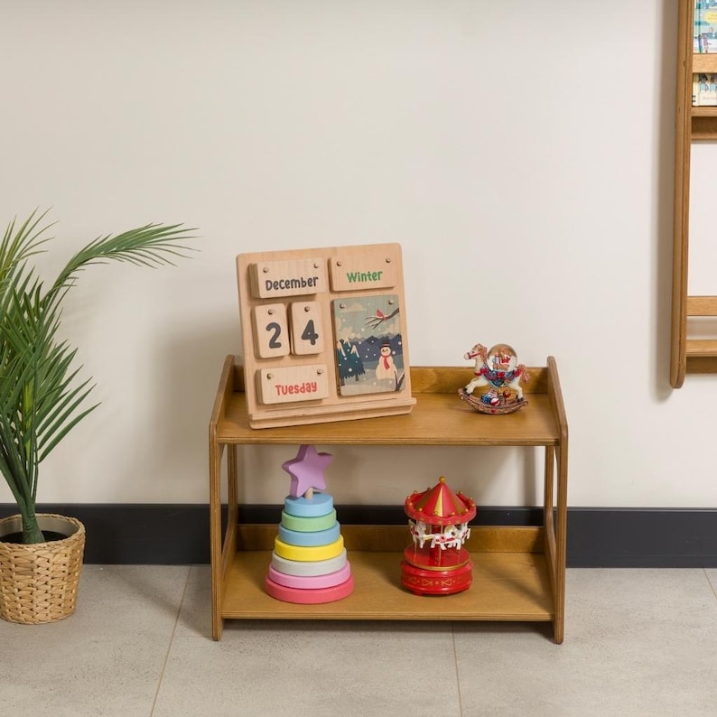 Montessori Calendar for Kids 🌿

Personalized Wooden Perpetual Calendar – Educational Learning Toy for Toddlers & Preschoolers

Make learning fun and interactive with this beautifully crafted Montessori-inspired wooden desk calendar! Designed to help kids explore the days, months, and seasons, this perpetual calendar turns daily routines into engaging learning moment