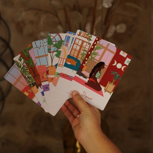 52 CARTES DE YOGA illustrées pour créer sa séance de yoga en toute liberté