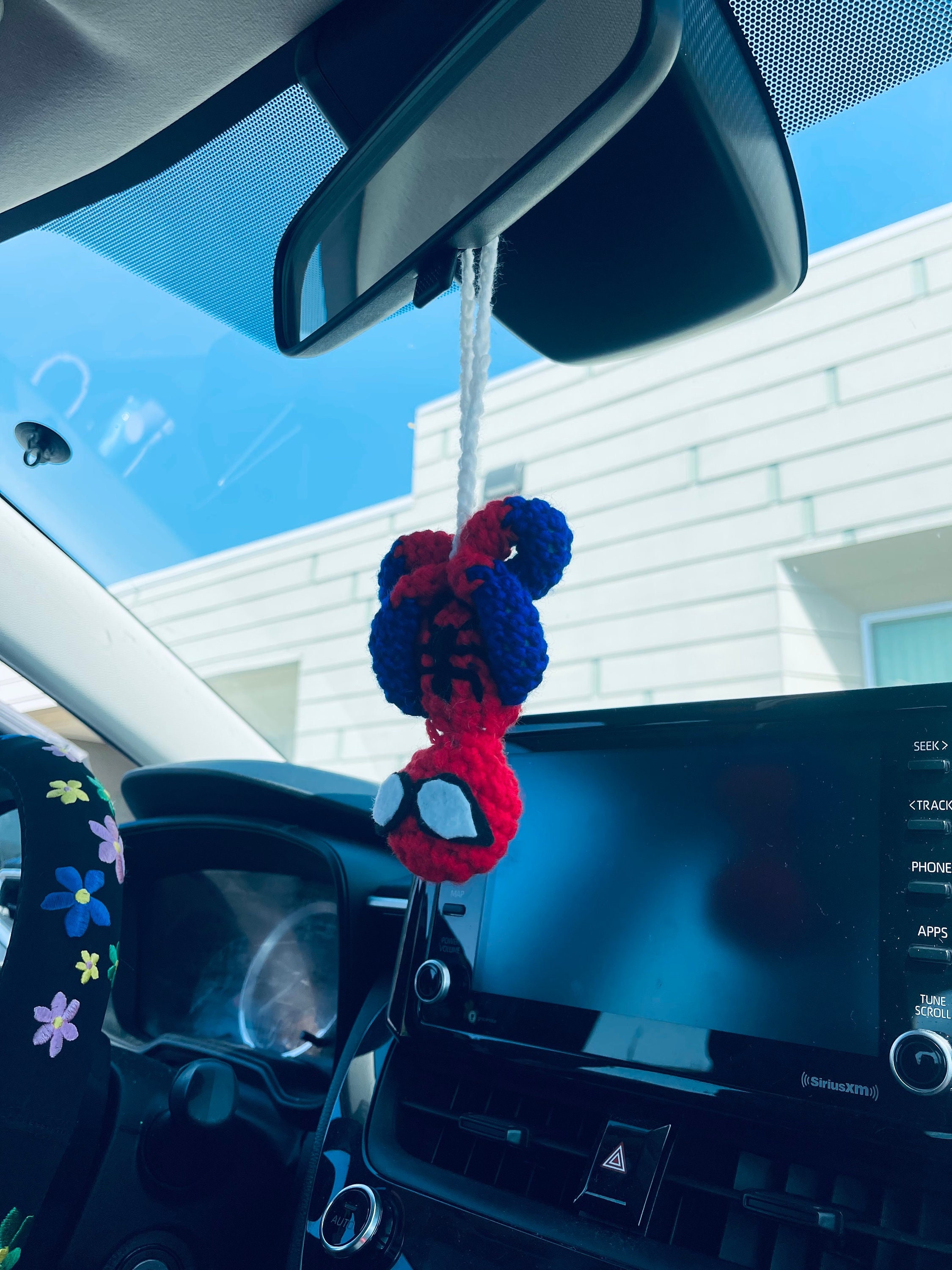 Hanging spiderman for car -  France