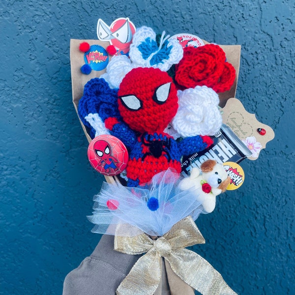 Spider Man Bouquet Etsy