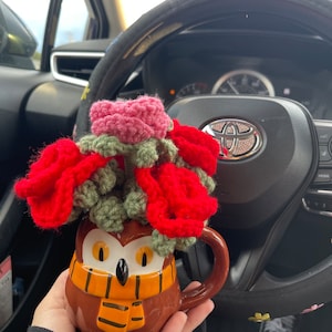かぎ針編みのバラペン| 手作りのバラ| 造花ペン| 手作りの花のボールペン| カスタマイズされた編み物のバラのペン| 鉛筆トッパー| ビンテージのバラ|