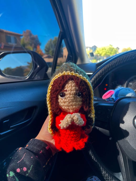Santa Virgen María Señora de Guadalupe peluche Madre María a