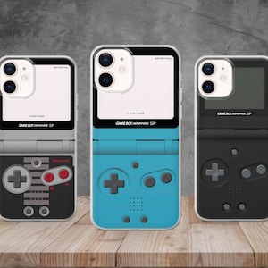 Nintendo Game Phone Case Game Boy GamerCover for iPhone 14, 12, 11 Pro, 13, Xr, Xs, Samsung S22, S23, S20, A33, Huawei P30, Pixel 6 Pro, 6A