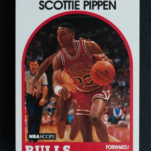 Scottie Pippen 1989 Hoops #244 in nieuwstaat+