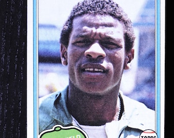 Rickey Henderson 1981 Topps #261