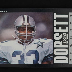 Carte Tony Dorsett 1985 Topps #40 Football en parfait état +