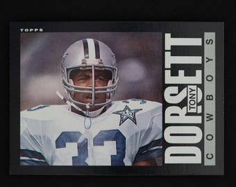 Tony Dorsett 1985 Topps #40 Football card in Mint+ condition