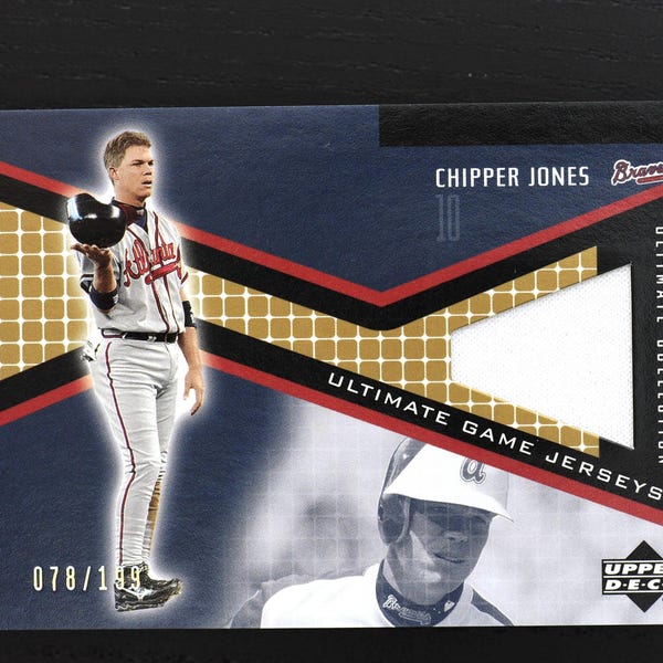 Chipper Jones 2002 Upper Deck Ultimate Collection 78/199