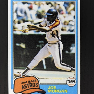 Joe Morgan 1981 Topps #560