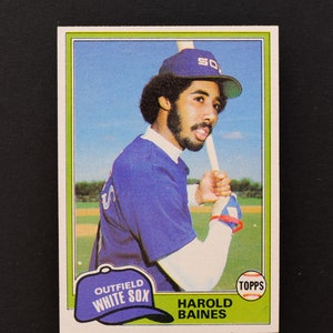 Harold Baines 1981 Topps #347 Rookie Card Mint