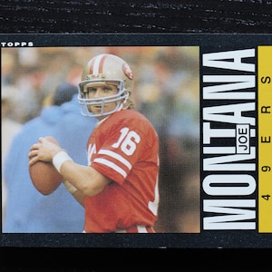 Joe Montana 1985 Topps #157