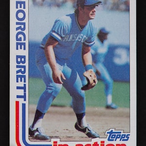 George Brett in Action 1982 Topps #201