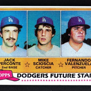 Fernando Valenzuela 1981 Topps #302 Future Stars des Dodgers