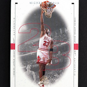 Michael Jordan 1998 SP Authentic #6