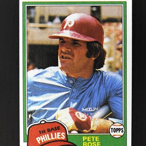 Pete Rose 1981 Topps #180
