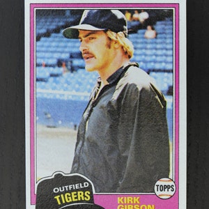 Kirk Gibson 1981 Topps #315